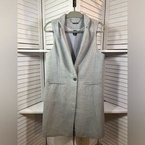 NWOT WHITE HOUSE BLACK MARKET LONG VEST